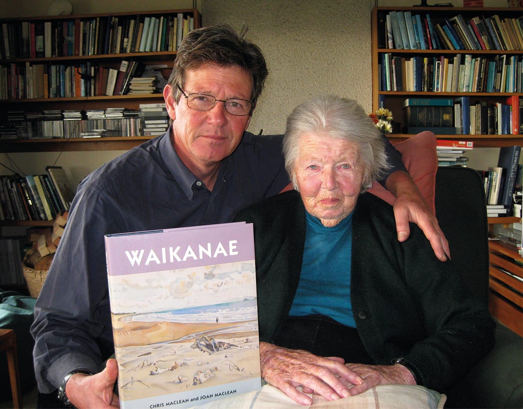 Writer Chris Maclean with his mother and co-author, Joan Maclean