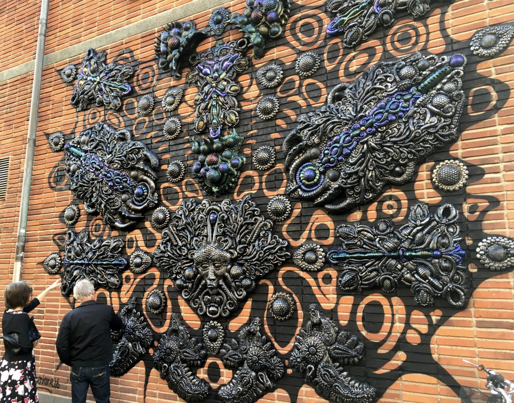 Work by street artist Cityzenkane in Gothenburg
