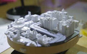 A Print the Legend  3D-Printed Micro City