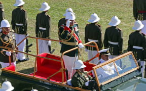 The 2008 coronation of King Tupou V.