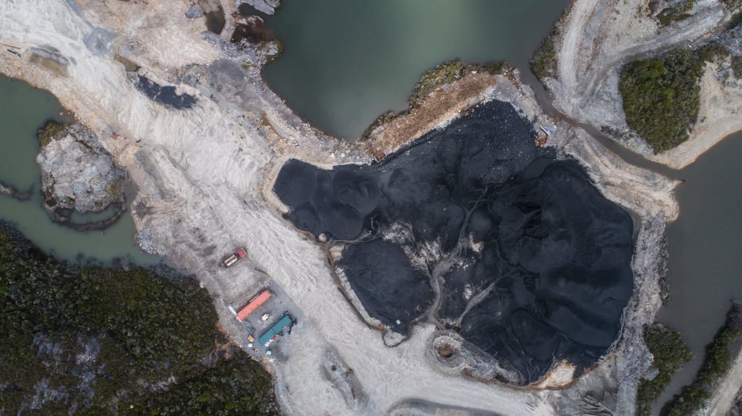 The mothballed escarpment mine on Denniston plateau
