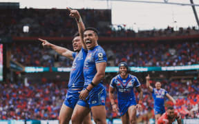 Toa Samoa have booked their spot in the Pacific Championships final, overcoming Tonga for a 34-6 victory at Brisbane's Suncorp Stadium.