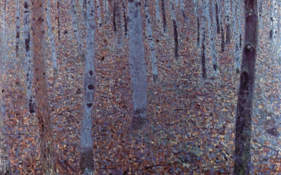 Beech Forest by Gustav Klimt, 1902