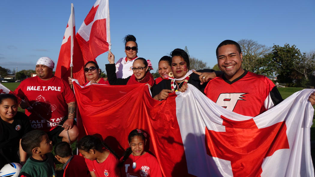 Tonga rugby fans