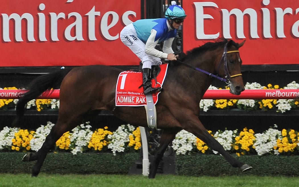Admire Rakti during the Melbourne Cup.