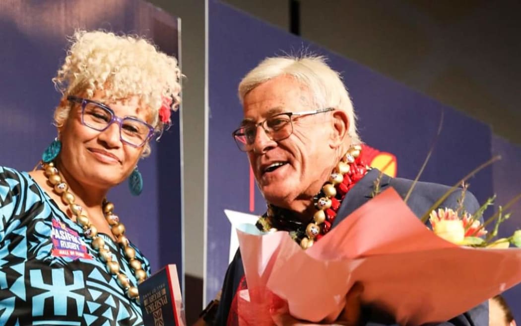 Sir Bryan Williams said he was humbled to be inducted into the Pasifika Rugby Hall of Fame.