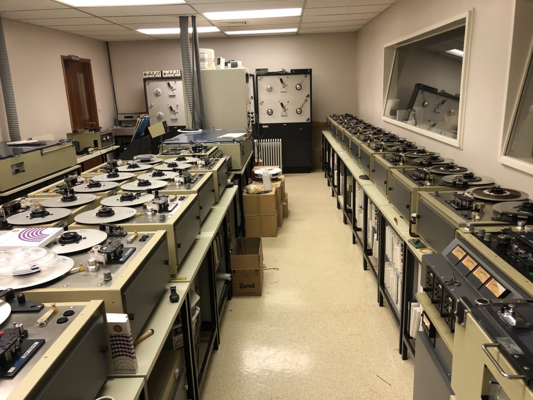 Duplication room at Stebbing Recording Centre