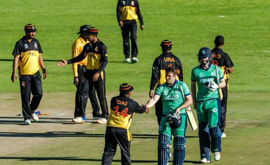 Ireland defeated PNG by 4 wickets despite a Tony Ura 151