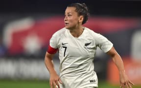 Football Ferns defending midfielder Ali Riley.
