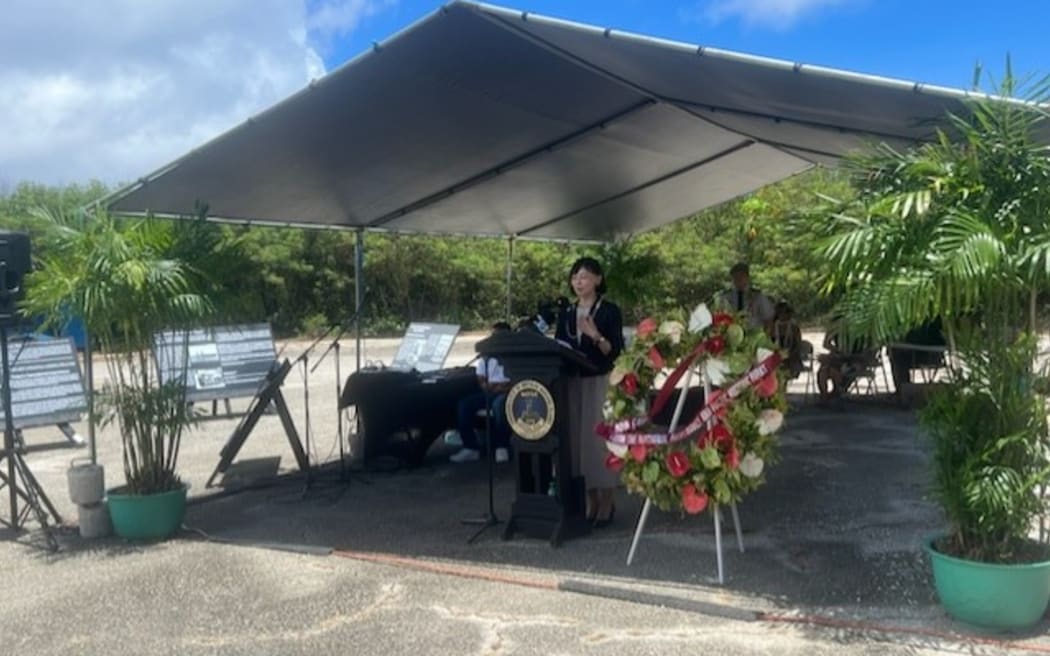 Japan consul Akiko Tejima said the United States and Japan were once adversaries, but we have overcome the past.