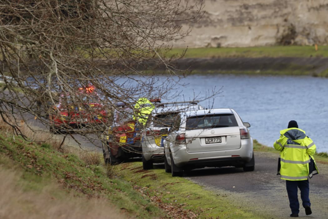 A car has reportedly gone under water at Ruahini Canal, Bay of Plenty.