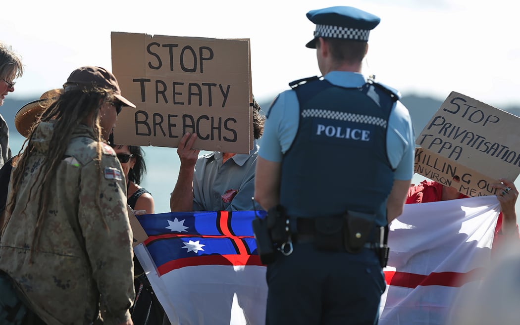 Waitangi Protesters