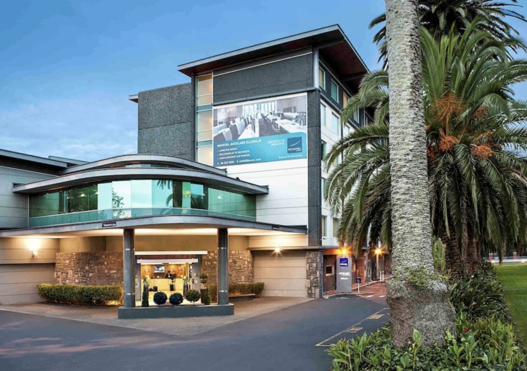 The Novotel Hotel in Ellerslie in Auckland.