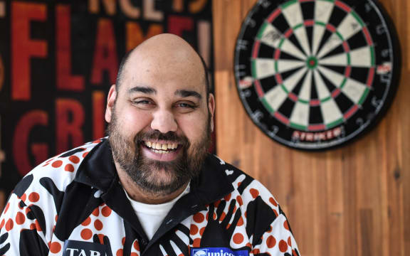 Australian darts player Kyle Anderson.