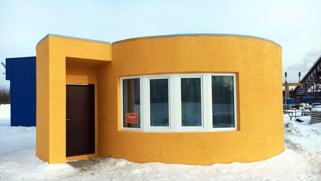 The world's first 3D printed home