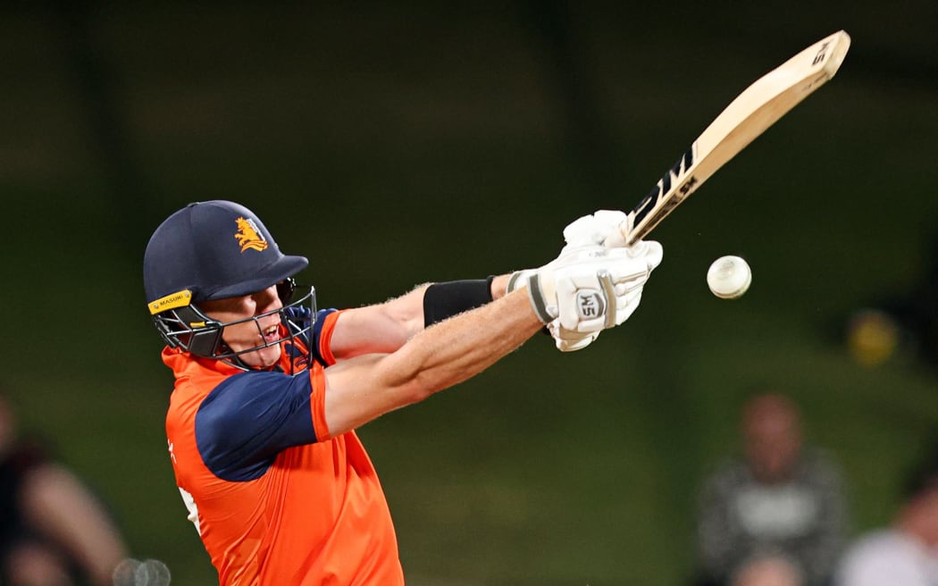 Netherland's allrounder Logan van Beek.