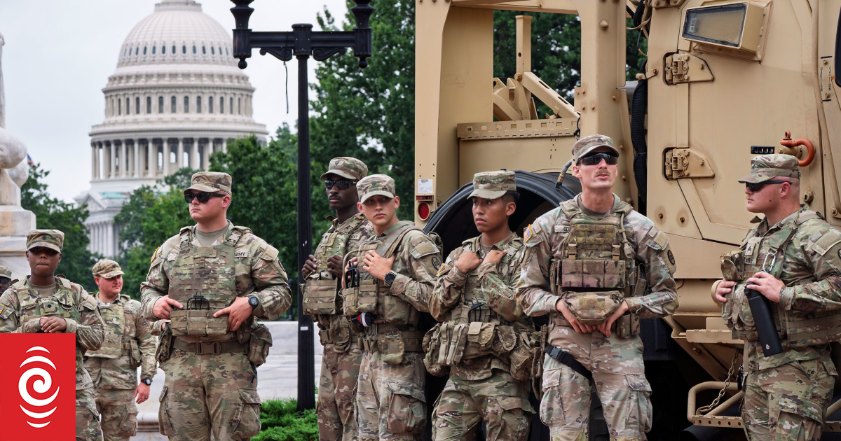 Washington DC sues Trump administration over National Guard deployment ...