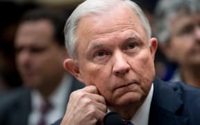 US Attorney General Jeff Sessions at a House Judiciary Committee hearing.