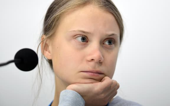 Swedish climate activist Greta Thunberg