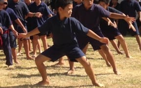 Students of Te Kura Kaupapa Maori o Tupoho.