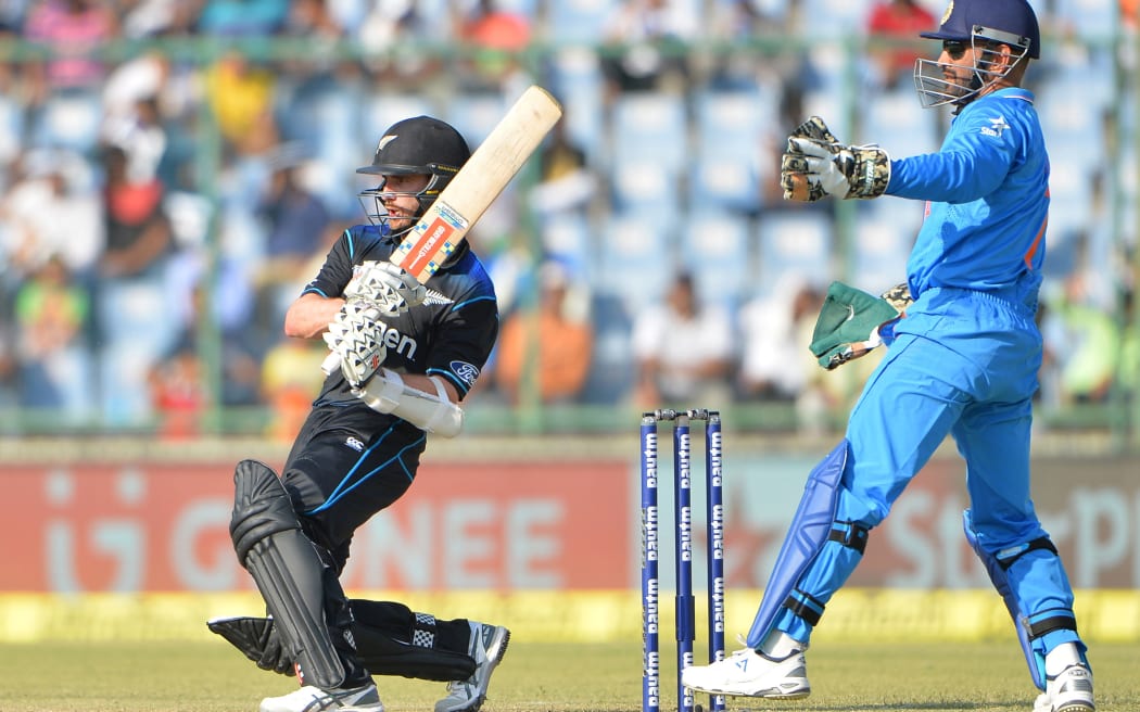 Kane Williamson in action against India 2016.