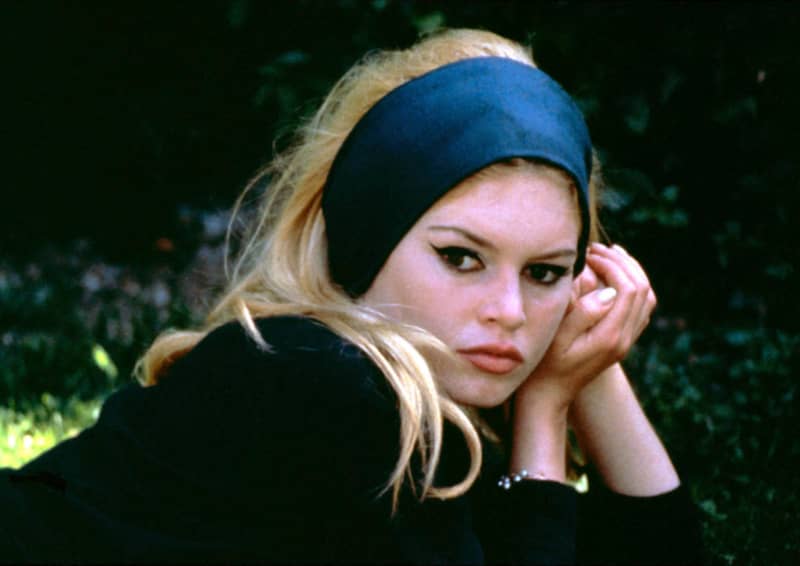 Brigitte Bardot in 1963 film Contempt (Le Mépris