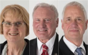 Debra Magner has likened the direction of council to 'Trumpism'; Allan Birchfield, and Stuart Challenger.