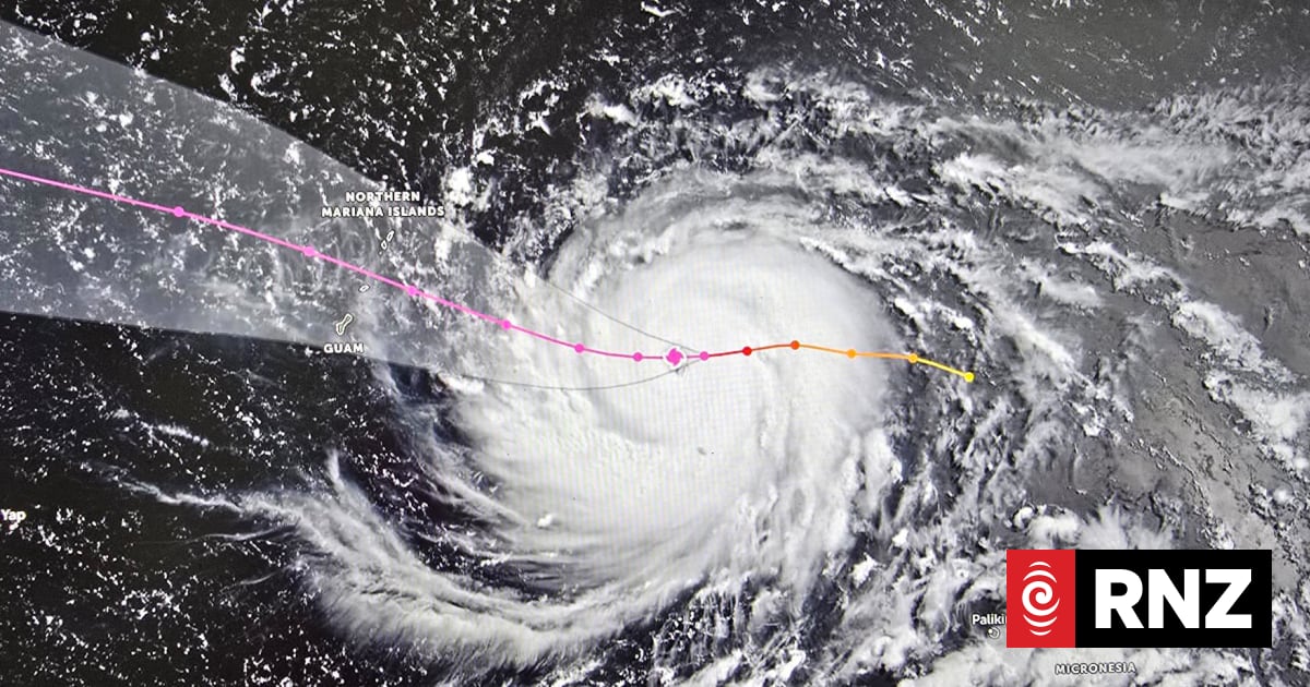 All Mariana Islands at risk as super typhoon approaches
