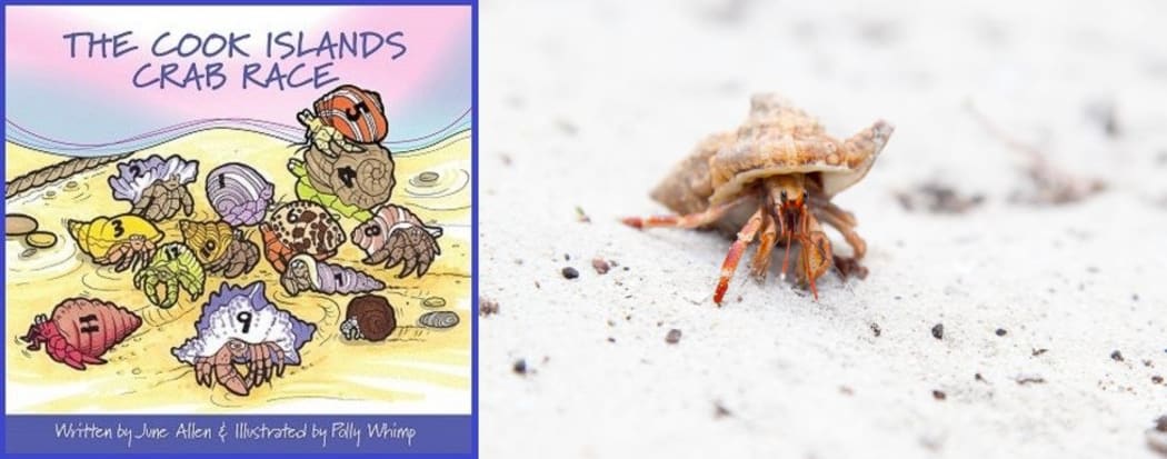 Crabs are released inside a rope circle while the adults bet on which crab would reach the rope first.