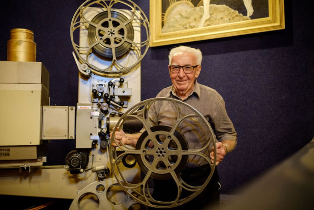 Des Savage worked as a projectionist for over 60 years.