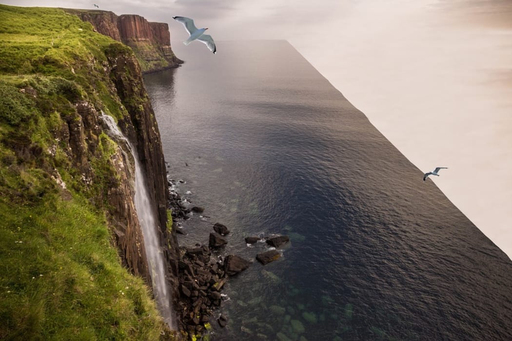 Flat Earth Ocean World's Edge Edge Of The World