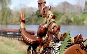 The body of Kiingi Tūheitia will be taken from Tūrangawaewae Marae to the banks of the tupuna awa, Waikato River, after the funeral service on Thursday.