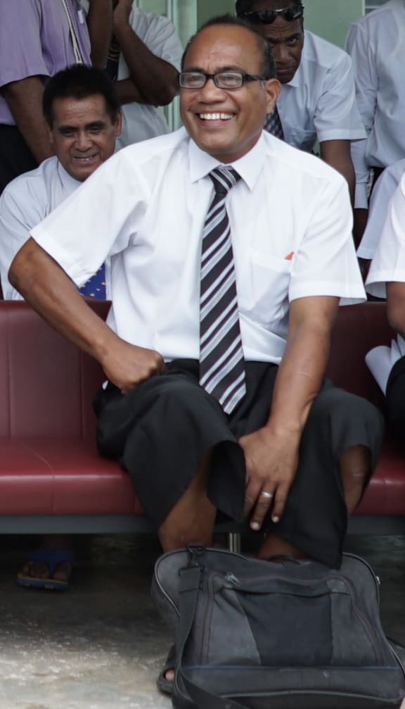 Kiribati President Taneti Maamau,