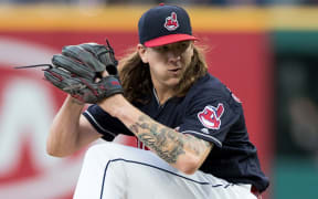 Cleveland Indians pitcher Mike Clevinger.