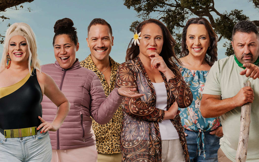 Contestants on Celebrity Treasure Island