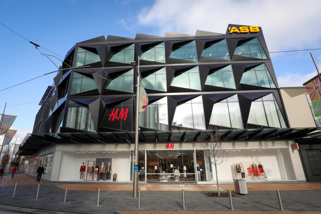 Exterior shots of ASB's office in Christchurch