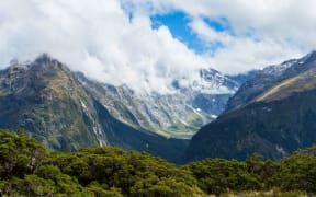 Ailsa Mountains, Fiordland National Park.