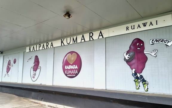 Kaipara Kumara sign.