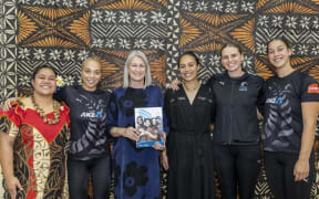 Left to right: Theresa Niulevaea, Antonia Watson, Mila Reuelu-Buchanan, Vanessa Langi, Elle Temu and Maia Wilson