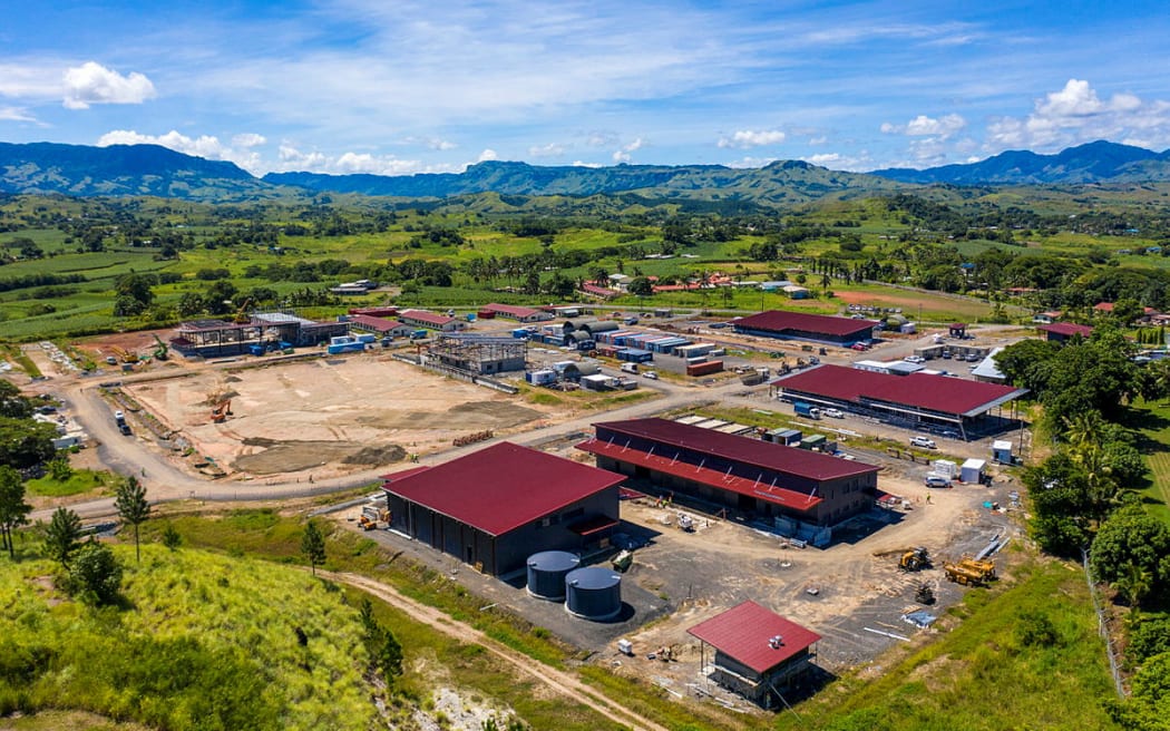 Recently developed regional defence force camp in Nadi