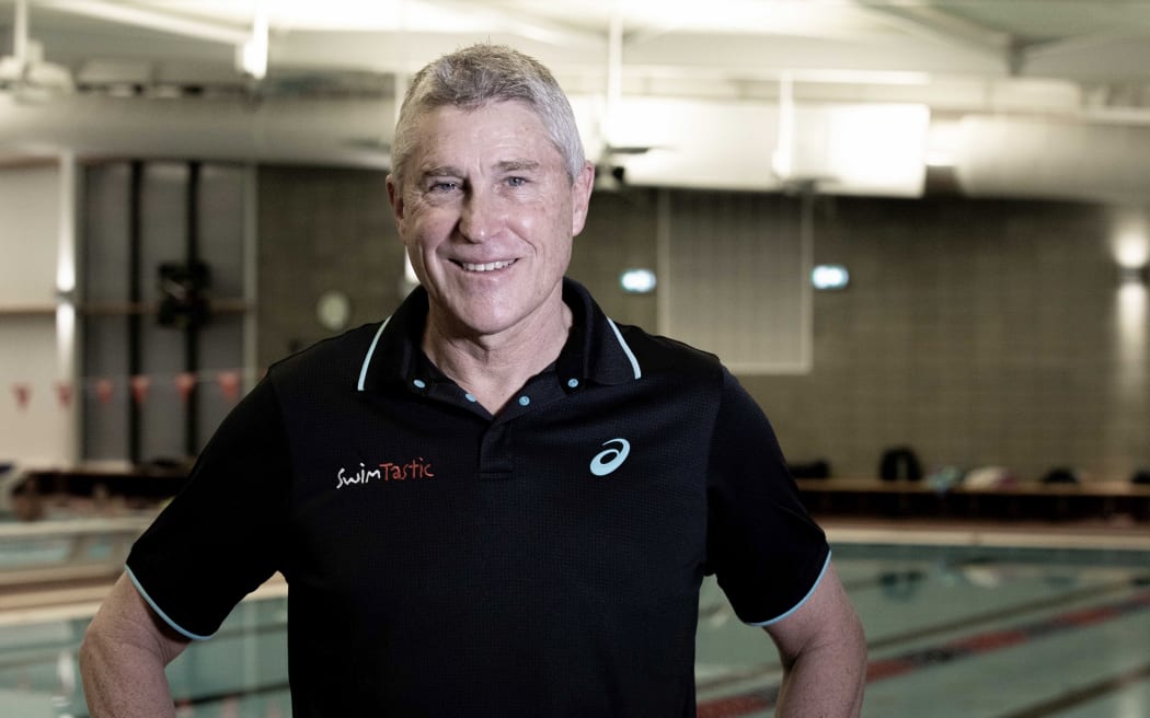 Swimming coach Mark Bone