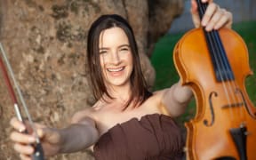 Violinist Amalia Hall