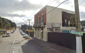 The old 'Boys Institute' building on Tasman Street in Wellington.