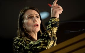 Prime Minister Jacinda Ardern speaks to media at a post-cabinet press conference