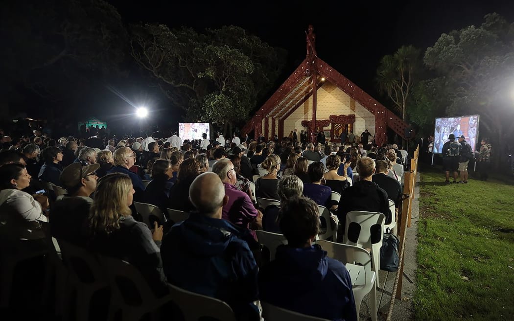 Waitangi ceremony