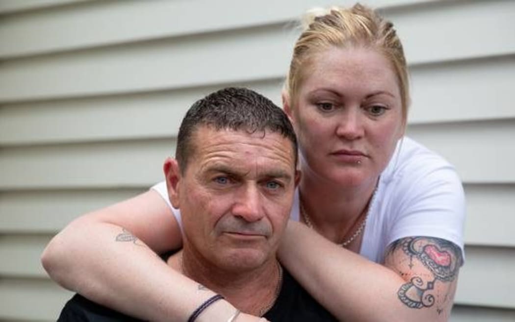 Jason Alexander, pictured with his partner Lisa Campbell, recently lost his two daughters in a crash and now is on a safety mission.