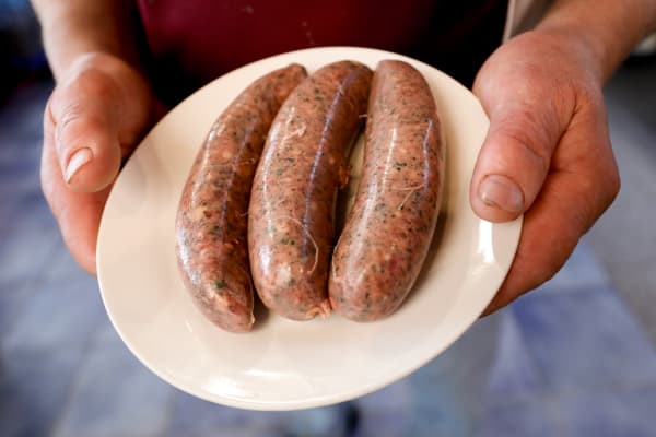 The beef, parmesan and truffle sausage at Westmere Butchery is NZ's best snag, 2025.