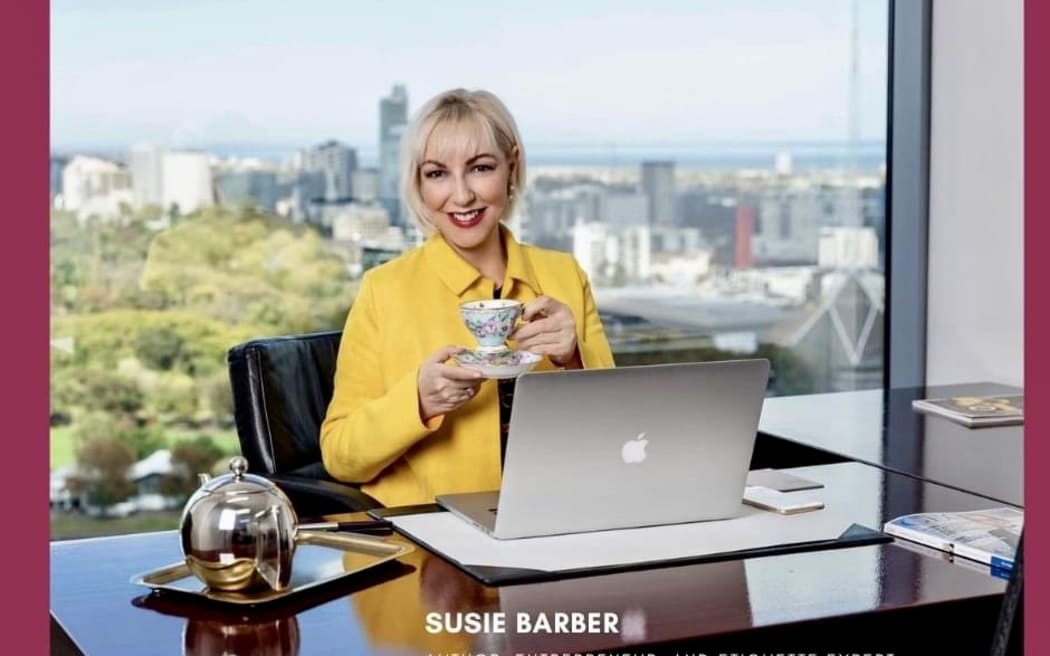 Etiquette coach and author, Susie Barber.