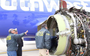 Southwest Airlines plane engine after it malfunctioned causing an accident and the death of one passenger.