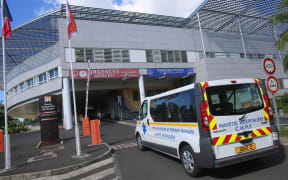An ambulance enters the Taaone hospital in Papeete, the French overseas territory of Polynesia. (2014)